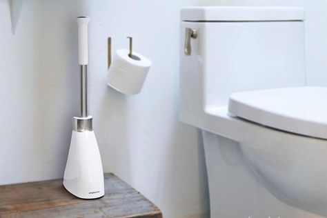 The Best Plunger Options of 2021 - Recommended by Bob Vila How To Hide A Plunger, Toilet Brush And Plunger Storage, Hide Plunger, Plunger Storage Ideas, Toilet Plunger Storage Ideas, Toilet Plunger, Bob Vila, Plungers, Toilet Cleaner