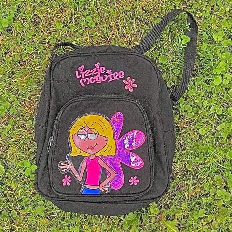 Indie Backpack, Lizzie Mcguire, Hilary Duff, Jansport Backpack, Material Girls, The Duff, Craft Room, School Supplies, Purse Wallet