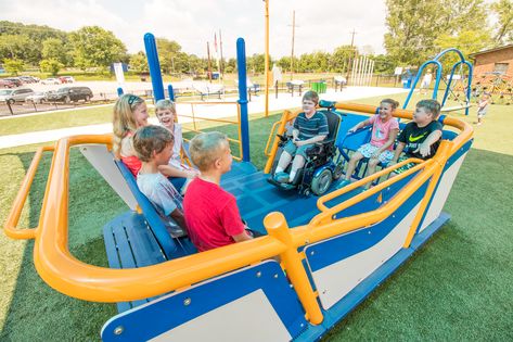 Icebreakers For Kids, Inclusive Playground, Quiet Play, Play Ground, Rubber Tiles, Under Decks, Keeping Kids Safe, Confidence Kids, Developmental Delays