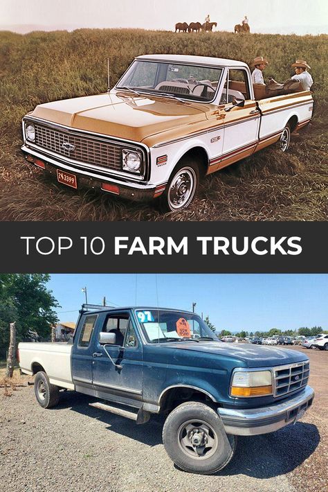 They’re old, overused, and still doing more work than any city slicker in a Honda Ridgeline. Here’s a list of the top 10 farm trucks. via @carsforsalecom Old Farm Truck, 2012 Toyota Tundra, Ford Diesel, Buick Verano, Duramax Diesel, City Slickers, Powerstroke Diesel, Honda Ridgeline, Farm Trucks