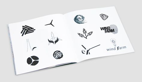 Wind Farm Logo & Brand Book on Behance Energy Logo, Farm Logo, Wind Farm, Wind Energy, Brand Book, Wind Turbine, Logo Branding, Logo Design, Branding