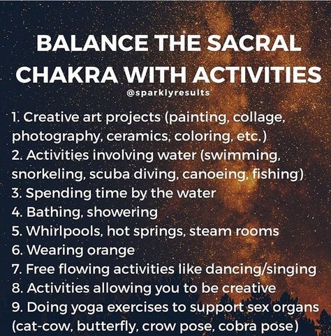 Sacral Chakra Healing, Chakra Chart, Chakra Healing Meditation, The Sacral Chakra, Chakra Health, Chakra Heilung, Womb Healing, Healing Journaling, Chakra Affirmations