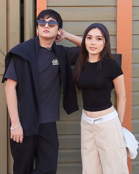 Seth Fedelin, Francine Diaz, La Outfit, Japanese Boyfriend, Aesthetic Couple, Girl Crushes, Cute Fits, Cute Couple Pictures, Cute Couples Goals