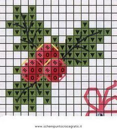 Tiny Cross Stitch, Holiday Cross Stitch, Xmas Cross Stitch, Bunny Dress, Winter Cross Stitch, Cross Stitch Christmas Ornaments, Cross Stitch Love, Pola Kristik, Mini Cross Stitch