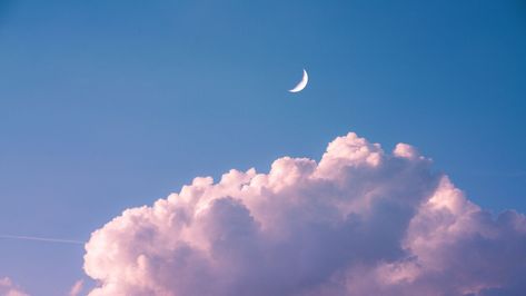 Moon Sky Background, 2880x1800 Wallpaper, Hd Sky, Pink Clouds Wallpaper, 컴퓨터 배경화면, Chill Wallpaper, Blue Sky Wallpaper, Windows Wallpaper, Night Sky Wallpaper