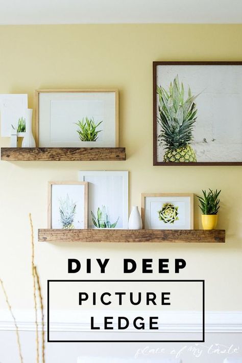 Love the West Elm look without the pricetag? DIY these great knock offs. Your wallet and home will thank you! #diy #knockoff #westelm #diyhomedecor West Elm Diy, Deep Picture, West Elm Inspired, Farmhouse Side Table, Picture Ledge, Diy Picture, Old Doors, Diy Shelves, Tv Stands