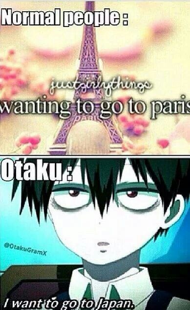 Yep. Noragami Bishamon, Blood Lad, Otaku Problems, Otaku Issues, Rin Okumura, Go To Japan, Memes Anime, Normal People, Anime Jokes