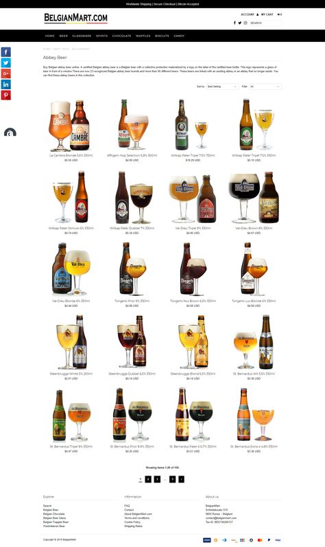 Buy Belgian abbey beer online at BelgianMart Belgian Beer, Beer Brands, Girl Face, Belgium, Web Design, Beer, For Sale, Design