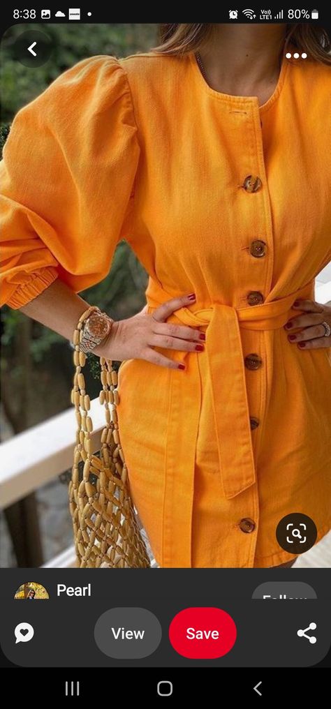 Mary Jane Outfit, Orange Details, Pretty Little Dress, Pakistani Fancy Dresses, African Fashion Women Clothing, Cotton Blends Dress, African Fashion Women, Beige Dresses, Fashion Inspiration Design