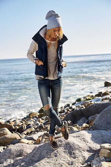 autumn classic #sperry: Minimalisticky Chic, Fall Lookbook, Lingerie Plus Size, Boating Outfit, Camping Outfits, Tomboy Outfits, Mode Casual, Looks Street Style, Casual Fall Outfits