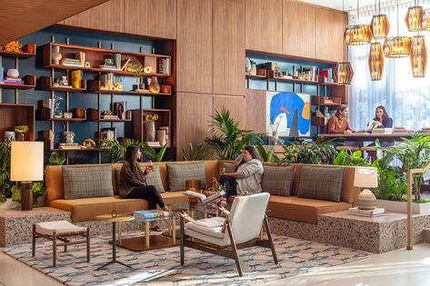 Thompson Hollywood Hotel | Steinberg Hart | Archinect Thompson Hotel, Rosewood Hotel, Hollywood Hotel, Rooftop Lounge, Terrazzo Flooring, Top Interior Designers, Best Interior Design, Space Planning, Interior Design Firms