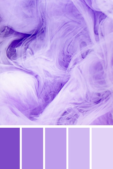 Lavender Smoke: Swirling patterns of light lavender smoke, creating a delicate and mystical atmosphere, perfect for a pastel purple color palette. Light Pink And Purple Color Palette, Color Palette Purple Colour Combinations, Lavender Colour Combination, Light Purple Color Palette, Pastel Purple Color, Color Scheme Generator, Jazz Dance Outfits, Lavender Color Palette, Purple Color Combinations