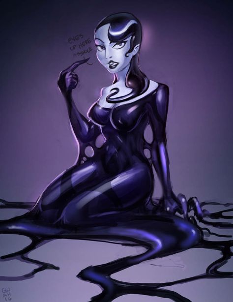 Venom Girl, Dc Comics Girls, Bd Art, Female Villains, Batman Artwork, Dc Villains, Arte Dc Comics, Batman Beyond, Comics Girls