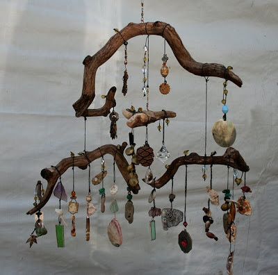 Kerajinan Diy, Twig Art, Hemma Diy, Diy Wind Chimes, Witchy Crafts, Bohemian House, Creation Deco, Driftwood Crafts, Driftwood Art