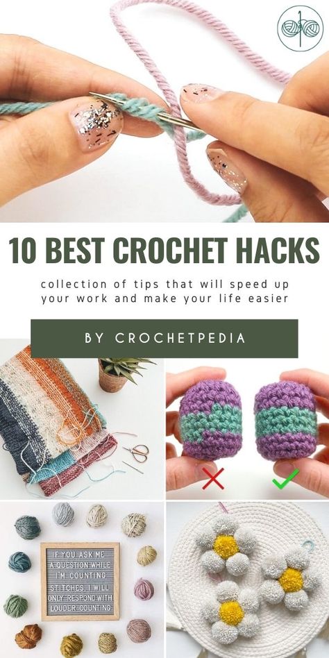 How To Crochet Faster Tips, Crochet Tricks And Tips, Crochet Hacks Videos, How To Crochet Faster, Crochet Hacks Tips And Tricks, Crochet Tips For Beginners, Crochet Princess Dress, Crochet Games, Crochet Tricks