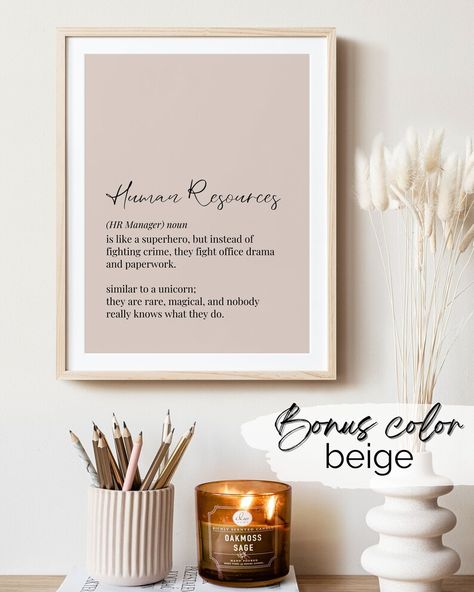 HR Quotes Office Decor for Women Office Print Human Resources - Etsy Canada Manager Office Decor, Human Resources Quotes, Hr Quotes, Human Resources Office, Manager Office, Office Decor For Women, Hr Manager, Focus Quotes, Office Prints