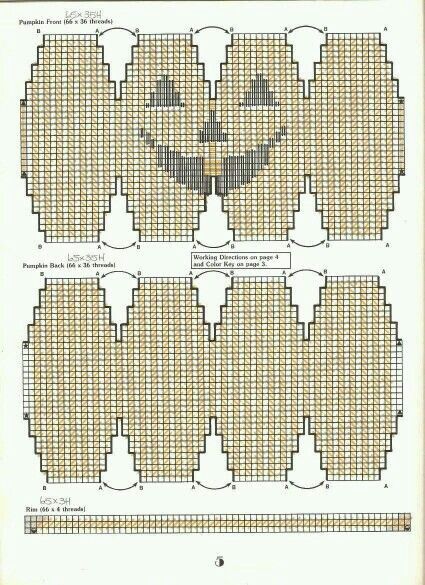 Plastic Canvas Pumpkin, Pumpkin Patterns Free, Pumpkin Cross Stitch, Fall Cross Stitch, Halloween Baskets, Plastic Canvas Coasters, Fall Canvas, Plastic Canvas Ornaments, Baby Food Jars