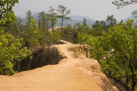 Pai Canyon, White Buddha Statue, Pai Thailand, Mae Hong Son, Northern Thailand, Sacred Places, Adventure Book, Local Guide, Sunset Views