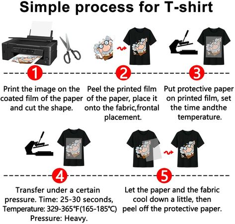 Heat Transfer T Shirts, Diy T Shirt Iron On Design, Diy Transfer Paper Shirt, Iron Transfer Shirts Diy, Diy Shirt Printing Transfer Paper, How To Make Printed Shirts Diy, Fabric Transfer Paper, Tshirt Transfer Paper, Best T Shirt Printing Machine