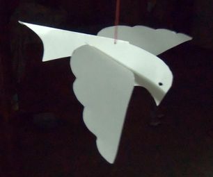 vogeltje van instructables Paper Dove, Bird Activities, Dove Ornaments, Bird Template, Clay Birds, Paper Christmas Ornaments, Cardboard Sculpture, Dove Bird, Origami Bird