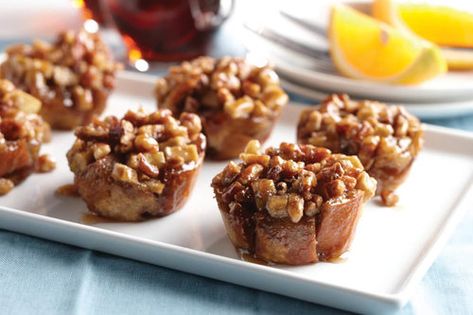 Apple Pecan French Toast Cups Apple Pecan French Toast, French Toast Cups, Pecan French Toast, Toast Cups, Baked Apple Dessert, Fruit Muffins, Muffin Tin Recipes, Apple Dessert Recipes, Breakfast Sweets