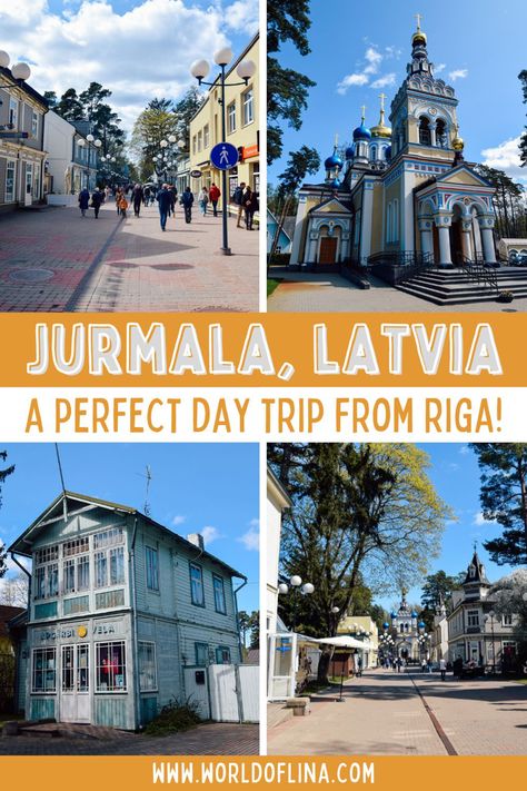 Day Trips From Riga, Latvia Aesthetic, Latvian Culture, Latvian Flag, Latvia Travel, Jurmala Latvia, European Trip, Krakow Poland, Riga Latvia