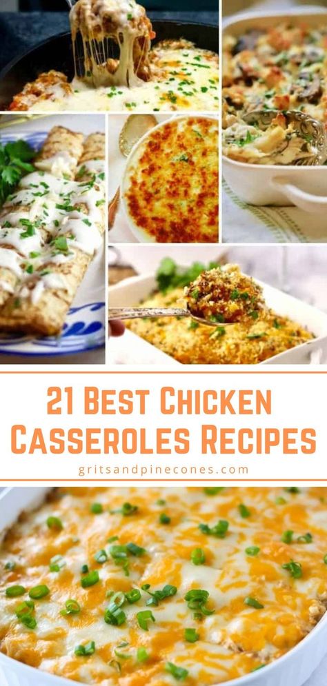 Casserole Recipes With Chicken, Best Chicken Casserole Recipes, Easy Chicken Casserole, Chicken Casserole Recipes, Best Chicken Casserole, Meal Planning Easy, Frozen Chicken Recipes, Easy Chicken Casserole Recipes, Lemon Chicken Pasta