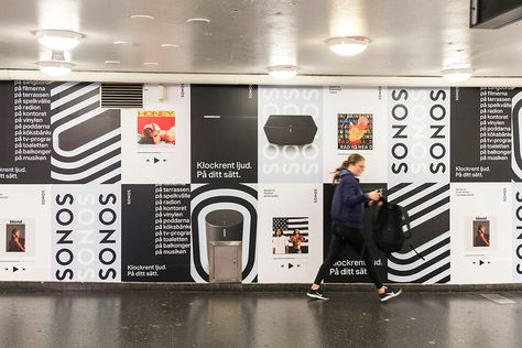 Sonos - Brilliant Sound Your Way — oy Out Of Home Advertising, Brand Campaign, Brand Awareness, Window Decals, Sound, Branding, Google Search, Bar