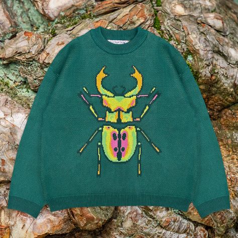 Bug Sweater, Bug Clothing, Clothes Board, 2024 Wishlist, Digital Closet, China Design, Online Gift Shop, Online Gift, Aesthetic Shoes