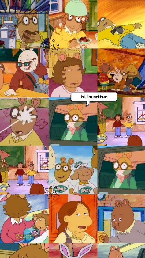 Lockscreen | cartoon | arthur Arthur Wallpaper Cartoon, Arthur Aesthetic Cartoon, Arthur Wallpaper, Art Hor, Arthur Cartoon, 2000s Nostalgia, Pbs Kids, Iphone Wallpaper Tumblr Aesthetic, Aesthetic Blue