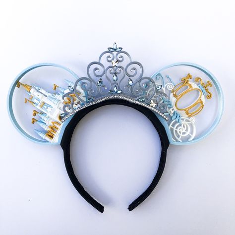 These 3D-Printed Mickey Ears Are So Enchanting, We Need a Pair of Each ASAP Diy Disney Ears, Swarovski Tiara, Disney Mickey Ears, Custom Bows, Disney Day, Princess Tiara, Mickey Mouse Ears, Minnie Mouse Ears, Disney Ears