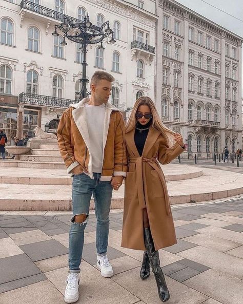 Winter Outfits For Couples, Matching Winter Outfits For Couples, Couple Winter Outfits, What To Wear For Winter, Winter Outfit For Women, Couple Outfits Matching, Outfits For Couples, Outfits For Spain, Outfit Couple