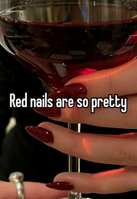 Red Quotes, Dark Red Nails, Whisper In Your Ear, Pretty When You Cry, Careless Whisper, Online Diary, Girly Quotes, Sweet Nothings, Feminine Aesthetic