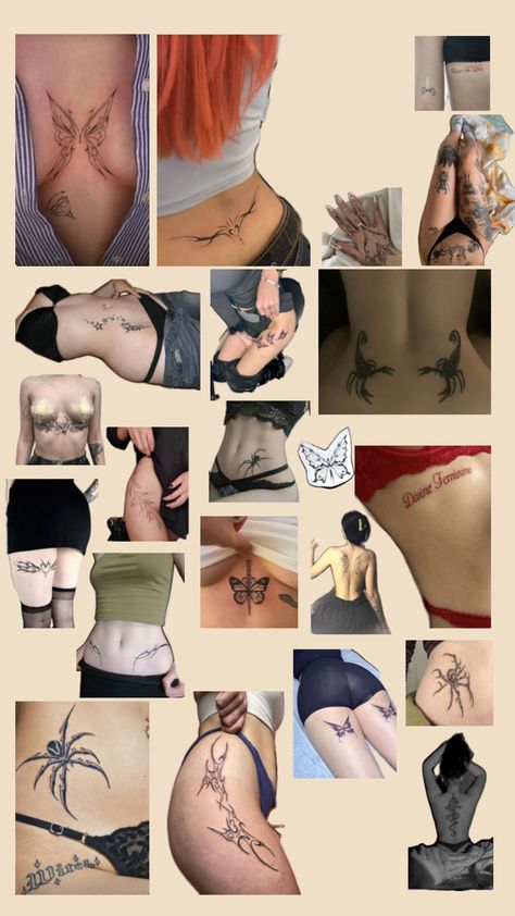 Tattoo Small Hidden Tattoos Placement, Places To Hide A Tattoo, Secret Tattoo Placement, Hideable Tattoos, Small Hidden Tattoos, Hidden Tattoo Placement, Hidden Tattoos, Tattoo Placement, Vintage Hairstyles