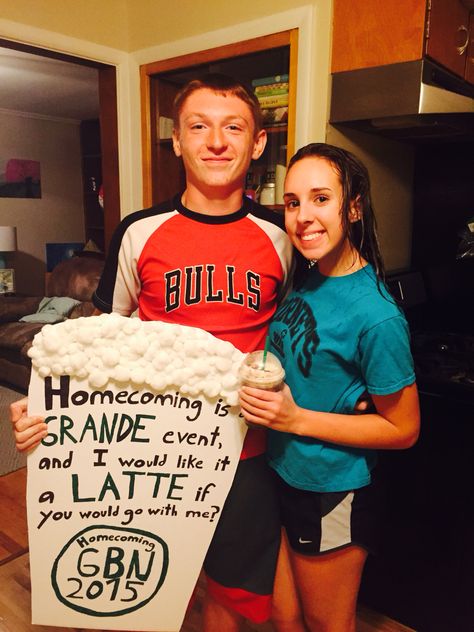 Fun way to ask a coffee lover to homecoming!!! Sadies Dance, Cute Homecoming Proposals, Prom Proposals, Homecoming Posters, Dance Proposal, Football Ideas, Ways To Propose, Prom Decor, Prom Dance