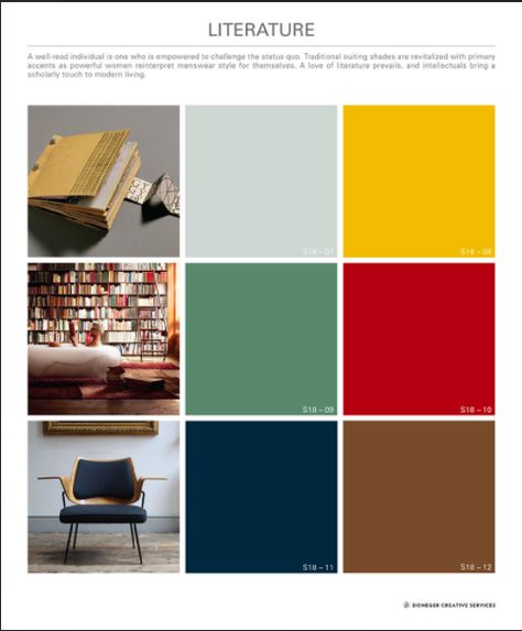 Doneger Creative Services color palette for "Literature". An inspiration board cultured from the acclamation of knowledge and wisdom. Creative Services, Colors Palette, Knowledge And Wisdom, Inspiration Boards, Inspiration Board, Color Palette, Literature, Red, Fabric