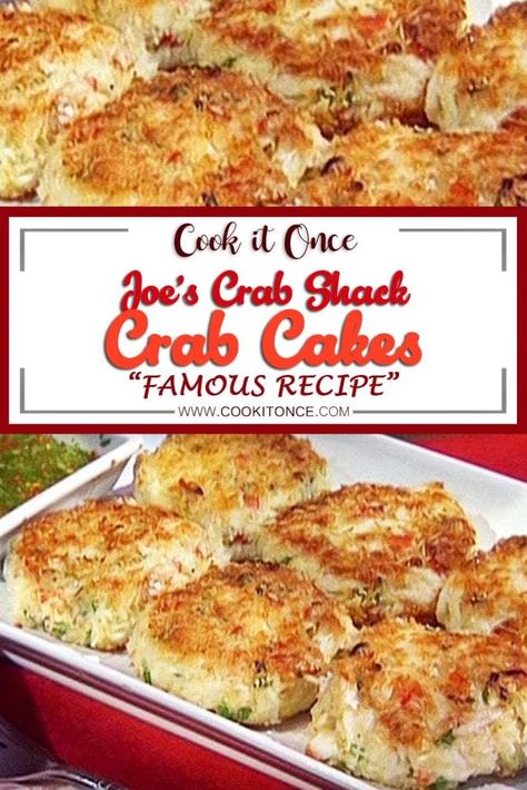 Crab Recipes Easy, Joe Crab Shack, Crab Cake Recipes, Crab Dishes, Crab Cake Recipe, Crab Shack, Famous Recipe, Crab Recipes, Egg Yolks