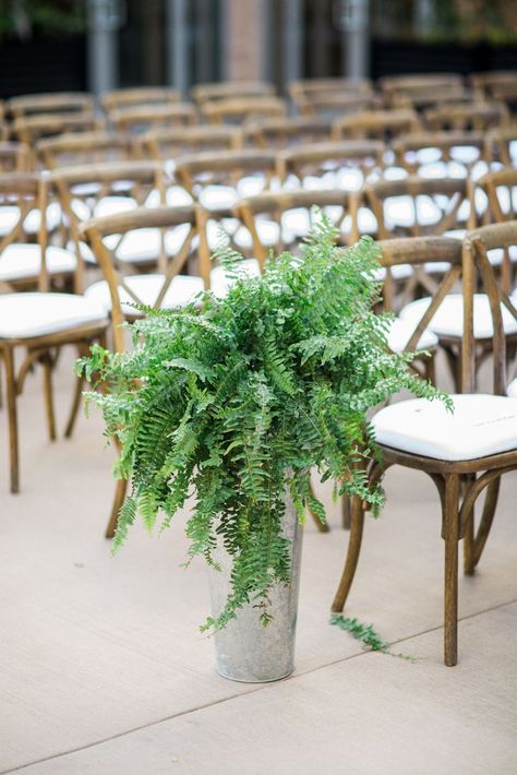 Sophisticated Secret Garden Wedding at Artifact Events in Chicago Country Wedding Arches, Fern Wedding Decor, Burlap Wedding Arch, Classic Wedding Centerpieces, Picture Wedding Centerpieces, Wedding Arch Ideas, Plants Wedding, Fern Wedding, Arch Ideas