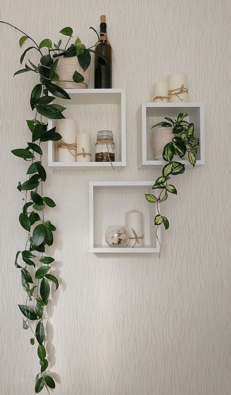 Wall Boxes Decor Ideas Living Room, Shelf Organizer Ideas, Floating Shelves Decor, Fall Room Decor Diy, Shelves Decor, Room Ideas Living Room, Shelf Decor Bedroom, Fall Room Decor, Floating Shelf Decor