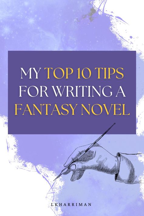 writing tips for a fantasy novel Writing Tips For Beginners, Tips For Writing, Fantasy Writer, Writer Tips, Writing Fantasy, World Building, Fantasy Authors, Fiction Writer, Fantasy Fiction