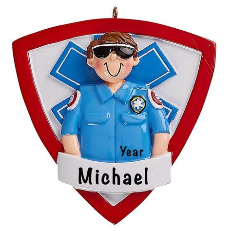 Our EMT personalized ornament is an ideal gift for the Paramedic or EMT this Christmas. Thank those who do so much! Add a name to your EMT or Paramedic! FREE Personalization – add names, year, etc! Measures 3.25" x 3.0" Comes with ribbon loop for hanging on your tree This adorable Christmas ornament is perfect gift for an EMT or Paramedic! Emt Paramedic, Emergency Medical Technician, Old World Christmas, Paramedic, Emergency Medical, Personalized Ornaments, Keepsake Ornaments, Personalized Christmas Ornaments, Holiday Greetings