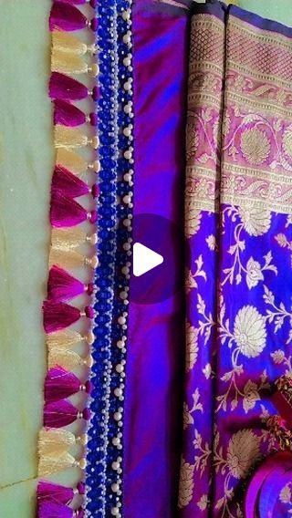 Saree Kuchu Design, New Saree, Smart Art, Short Videos, Tassels, Saree, On Instagram, Quick Saves, Instagram