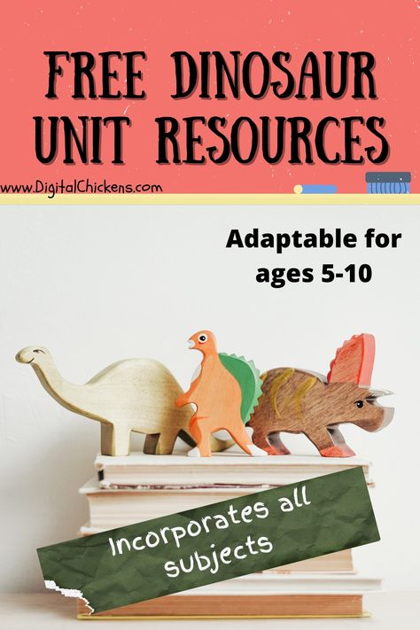 Dinosaur Learning Activities Elementary, Dinosaur Homeschool Activities, Learning About Dinosaurs, Dinosaur Unit Study Kindergarten, Dinosaur Unit Study First Grade, Dinosaur Activities Elementary, Dinosaur Unit Study 3rd Grade, Kindergarten Dinosaur Unit, Dinosaur Homeschool Unit