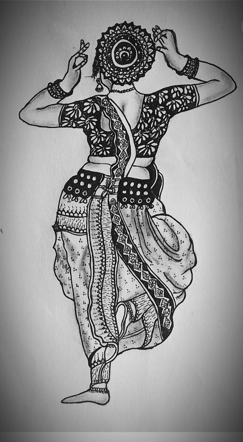 Indian Classical Dance Sketches, Dance Sketches, Dance Art Drawing, Abstract Pencil Drawings, Pen Art Work, Interesting Drawings, Dancing Drawings, Dancers Art, Dance Paintings