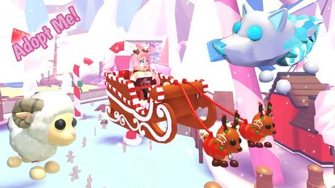 Adopt Me Winter Update week 4 Ice Wolf Ram Gingerbread Sleigh Vehicle #adoptme #adoptmepets #roblox New Items Ice Wolf - 490 Robux Ram - 50000 Gingerbread Gingerbread Sleigh - 100000 Gingerbread #adoptme #playadoptme #adoptmepets #adoptmetrades #adoptmeupdates #strawberrybatdragon #adoptmefestiveupdate #adoptmewinterupdate #roblox #roblox #robloxgames Adopt Me Christmas, Gingerbread Sleigh, Ice Wolf, Winter Update, Roblox Roblox, Adopt Me, New Items, Gingerbread, Minecraft