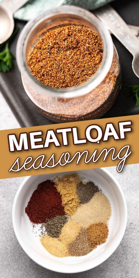 Diy Meatloaf Seasoning, Homemade Meatloaf Seasoning Recipe, Meatloaf Spice Blend, Seasoning For Meatloaf, Meatloaf Seasoning Mix Recipe, Mccormick Meatloaf Seasoning Recipe, Homemade Meatloaf Seasoning, Mccormick Meatloaf Seasoning, Meatloaf Seasoning Recipe