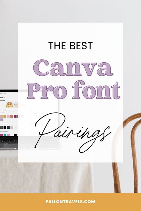 Whether you need fonts for your online business or professional portfolio, here are the best Canva Fonts, pairings & combinations included in both the free & Pro version (Canva for Work). Popular Canva Font Combinations, Best Canva Font Pairings For Logos, Retro Font Pairing Canva, Fonts That Go Well Together Canva, Feeling Passionate Font Combination, Fun Canva Font Pairings, Brittany Font Pairing, Best Canva Fonts For Logos, Canva Script Font Pairings