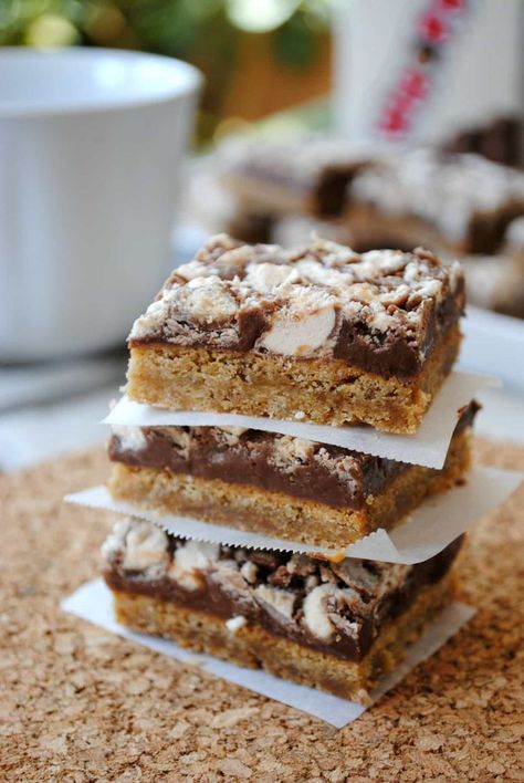 Whopper Cookie Bars from www.shugarysweets.com Macadamia Nut Cookies, Shugary Sweets, Malted Milk, Brownie Bar, Perfect Desserts, Decadent Desserts, Sweets Treats, Brownie Recipes, Dessert Bars