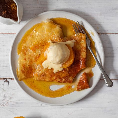 French Dinner Parties, Crepe Suzette, Crepe Batter, French Dessert, 3 Eggs, Recipe Details, Brown Butter, Food 52, Crepes