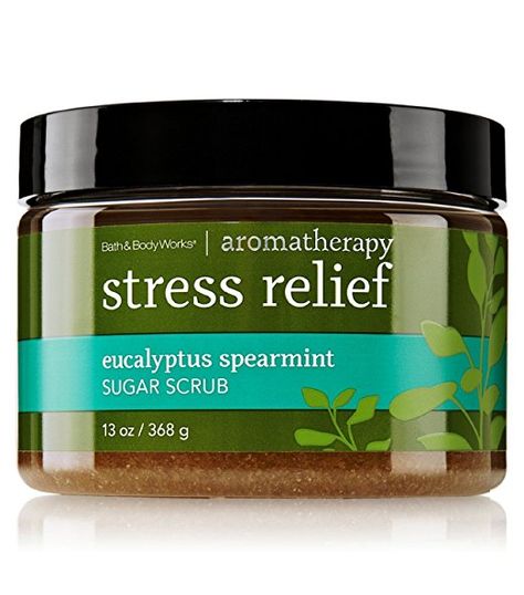 Bath & Body Works AROMATHERAPY Stress Relief Eucalyptus Spearmint Sugar Scrub Best Body Scrub, Body Scrub Recipe, Sugar Scrub Homemade, Spearmint Essential Oil, Sugar Scrub Diy, Scrub Recipe, Sugar Body Scrub, Sugar Body, Bath And Bodyworks